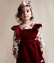 Thumbnail Sukienka ogrodniczka | Czerwony | Dziecko | Kappahl