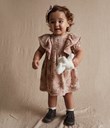 Thumbnail Sukienka w kwiaty, dla niemowląt | Różowy | Dziecko | Kappahl