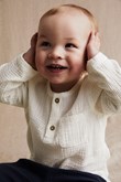 Thumbnail Langermet t-skjorte baby | Hvit | Barn | Kappahl