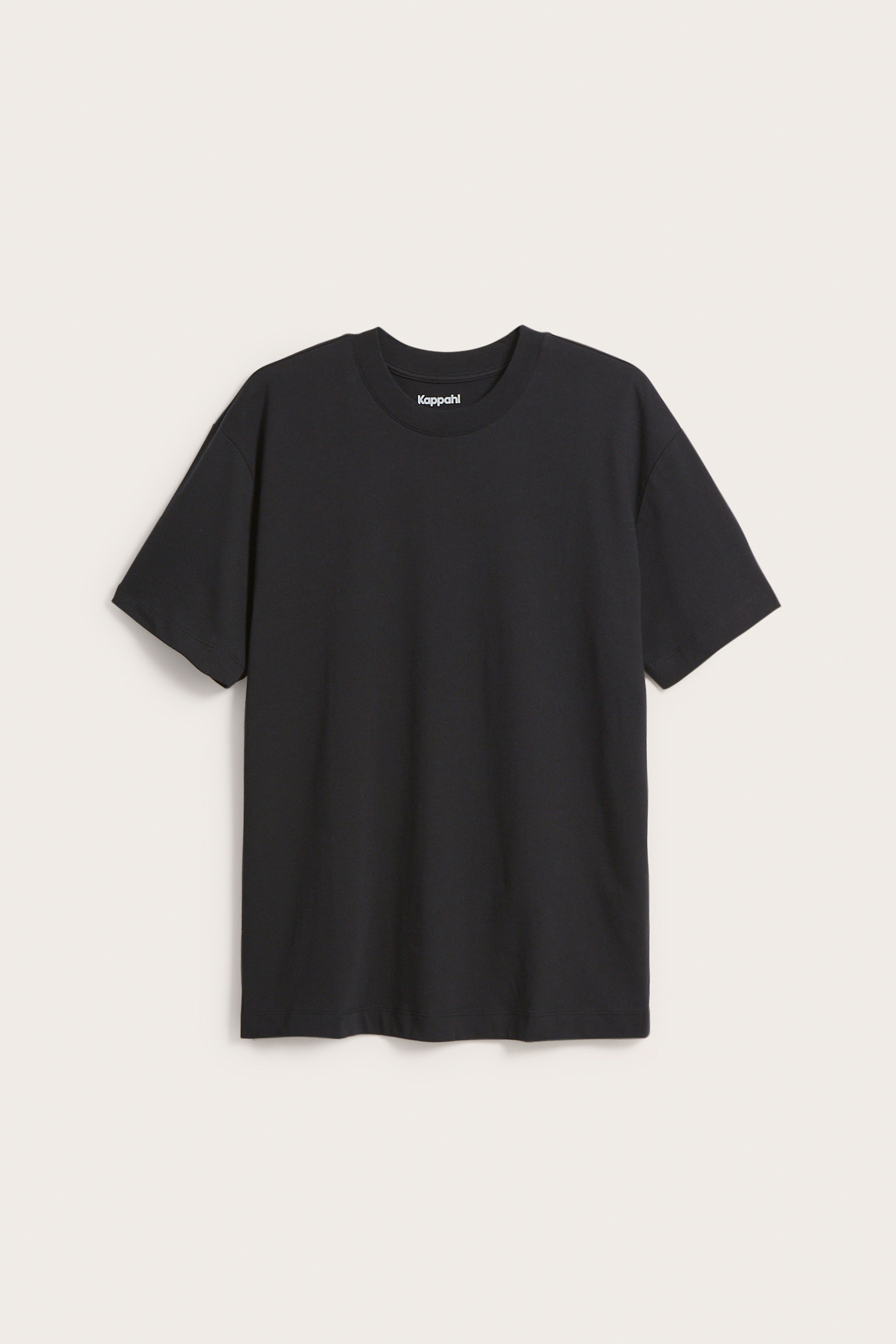 T-shirt z okrągłym dekoltem, o luźnym kroju | Offwhite