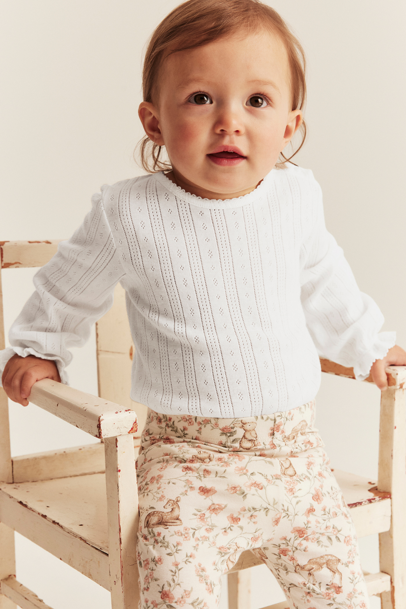 Khadlaj Gaith Baby Rina 様 Body z długimi rękawami | Offwhite | Baby | Newbie