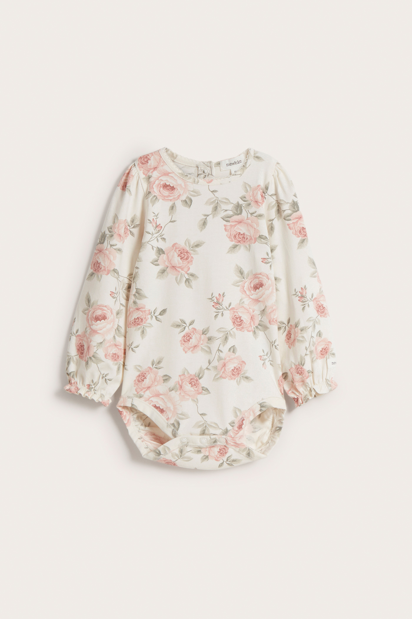 Body z długimi rękawami | Offwhite | Baby | Newbie