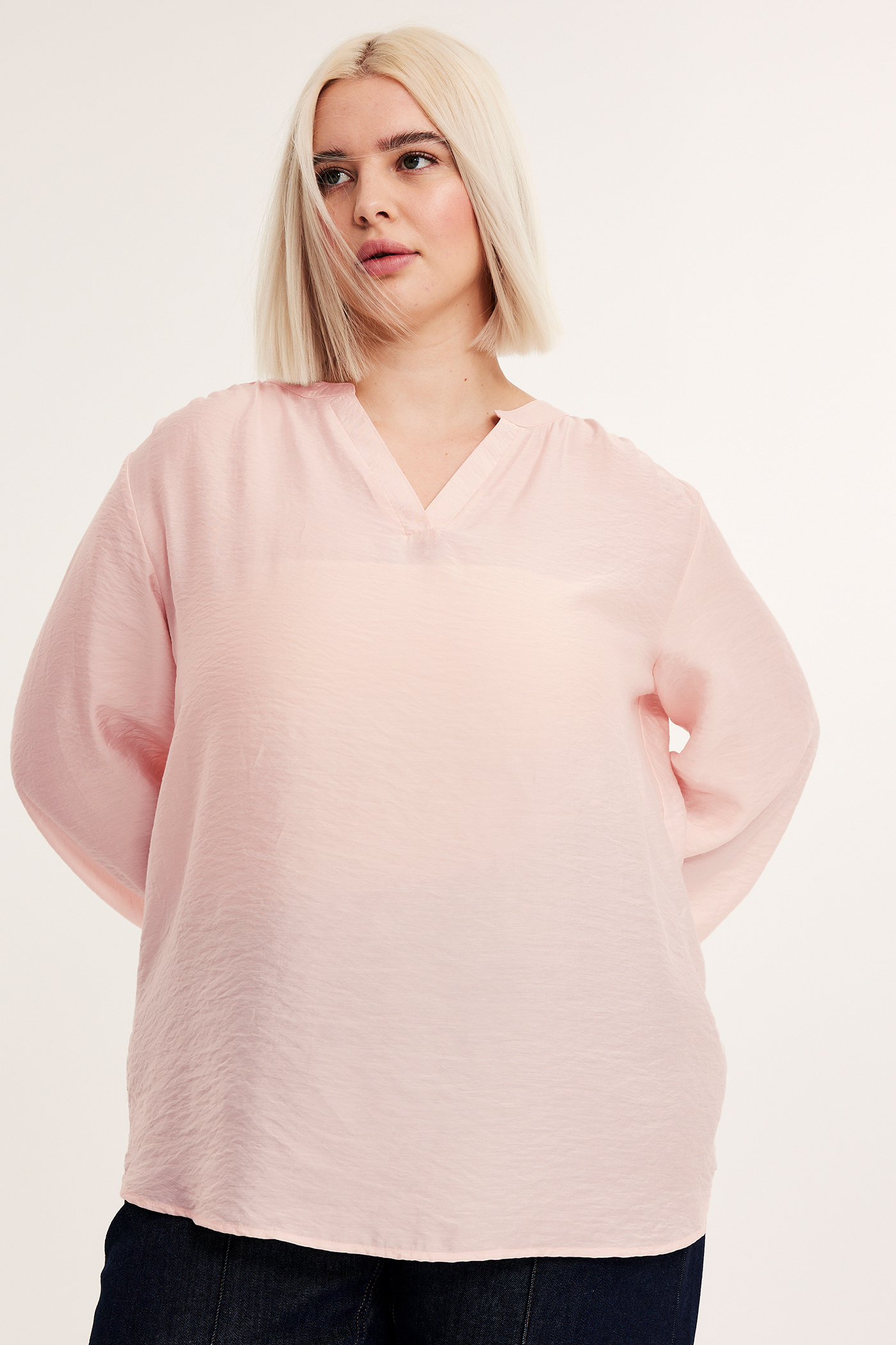 Bluse | Lys beige | Dame | Kappahl