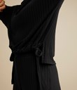 Thumbnail Knitted sweater Loungewear | Black | Woman | Kappahl