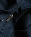 Thumbnail Hoodie with zipper | Blue | Men | Kappahl