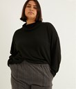 Thumbnail Poloneck sweater - Black - Woman - Kappahl