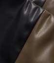 Thumbnail Faux leather skirt | Black | Woman | Kappahl