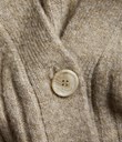 Thumbnail Rib knit cardigan | Beige | Woman | Kappahl