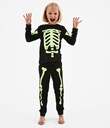 Thumbnail Luminous skeleton set | Black | Kids | Kappahl