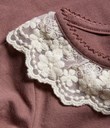 Thumbnail Body with frill in lace | Pink | Kids | Kappahl