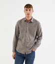 Thumbnail Flannel shirt regular fit | Brown | Men | Kappahl