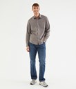 Thumbnail Flannel shirt regular fit | Brown | Men | Kappahl
