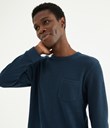 Thumbnail T-shirt z długim rękawem | Niebieski | On | Kappahl