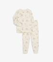 Thumbnail Patterned 2-piece pyjamas | White | Kids | Kappahl