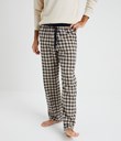 Thumbnail Spodnie od piżamy w kratę - Beżowy - Men - Kappahl