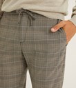 Thumbnail Checked trousers - Brown - Men - Kappahl