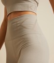 Thumbnail Seamless training pants - Beige - Woman - Kappahl