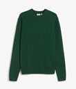 Thumbnail Knitted sweater | Green | Men | Kappahl