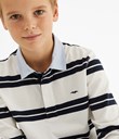 Thumbnail Striped rugby shirt | White | Kids | Kappahl