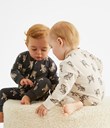 Thumbnail Patterned baby pyjamas 2-pcs | Beige | Kids | Kappahl
