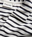 Thumbnail Striped top with a collar | White | Woman | Kappahl