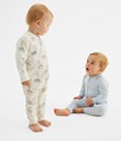 Thumbnail Patterned baby pyjamas 2-pcs | White | Kids | Kappahl