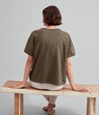 Thumbnail Oversize t-shirt | Brun | Dam | Kappahl