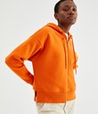 Thumbnail Hoodie with zipper | Orange | Woman | Kappahl