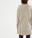 Thumbnail Długi dzianinowy sweter | Beżowy | Ona | Kappahl