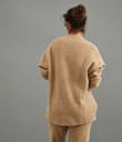 Thumbnail Neulepusero Loungewear | Beige | Naiset | Kappahl