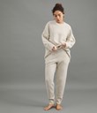 Thumbnail Neulotut housut Loungewear | Beige | Naiset | Kappahl