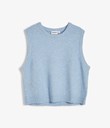 Thumbnail Knitted vest | Blue | Woman | Kappahl