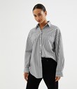 Thumbnail Oversize skjorte | Sort | Dame | Kappahl