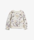 Thumbnail Floral sweatshirt | White | Kids | Kappahl