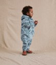 Thumbnail Patterned baby overall | Blue | Kids | Kappahl