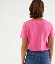 Thumbnail Basic top with short sleeve | Pink | Woman | Kappahl