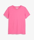 Thumbnail Basic top with short sleeve | Pink | Woman | Kappahl