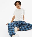 Thumbnail Flannel pants | Blue | Kids | Kappahl