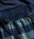 Thumbnail Pyjamas with flannel shorts | Blue | Kids | Kappahl