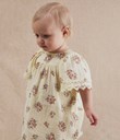 Thumbnail Flower dress baby | Yellow | Kids | Kappahl