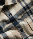 Thumbnail Flanelowa kurtka koszulowa | Beżowy | On | Kappahl