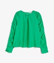 Thumbnail Viscose blouse | Green | Woman | Kappahl