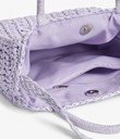 Thumbnail Straw bag | Lilac | Woman | Kappahl