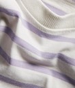 Thumbnail Striped top | Lilac | Woman | Kappahl