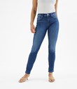 Thumbnail Miranda slim low waist jeans | Niebieski | Ona | Kappahl