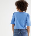 Thumbnail Koszulka z bufiastymi rękawami | Niebieski | Ona | Kappahl