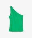 Thumbnail One shoulder top | Green | Woman | Kappahl