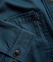 Thumbnail Overshirt in cotton twill | Blue | Men | Kappahl