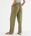 Thumbnail Pull on-trousers | Green | Woman | Kappahl