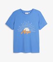 Thumbnail T-shirt z nadrukiem | Niebieski | Ona | Kappahl